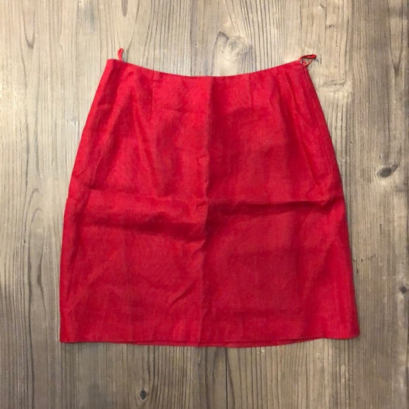 Moschino Dresses & Skirts - Vintage designer Moschino red miniskirt size 6